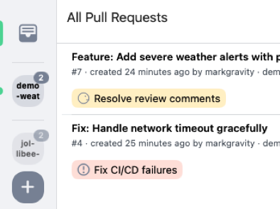All your PRs, one place.